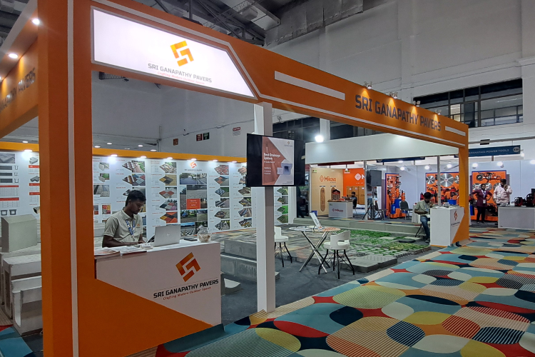 Shot Blasted Cut Paver Blocks