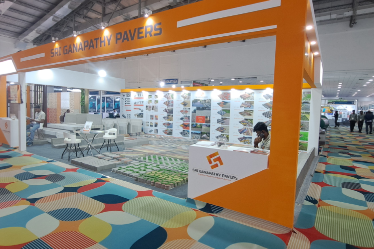 Shot Blast Brick Paving Stone